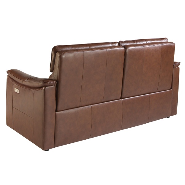 Диван 3-х местный 6166/KM5035-3P-M1595 кожаный с механизмом релаксации от интернет-магазина IDODOM.RU