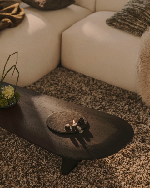 Подсвечник из черного алюминия Nuvro от интернет-магазина IDODOM.RU