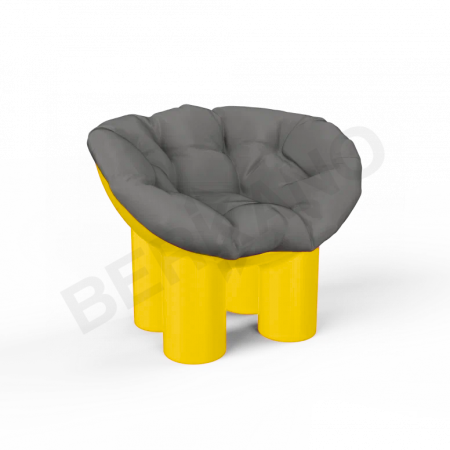 Кресло SLON Kids Yellow, Graphite