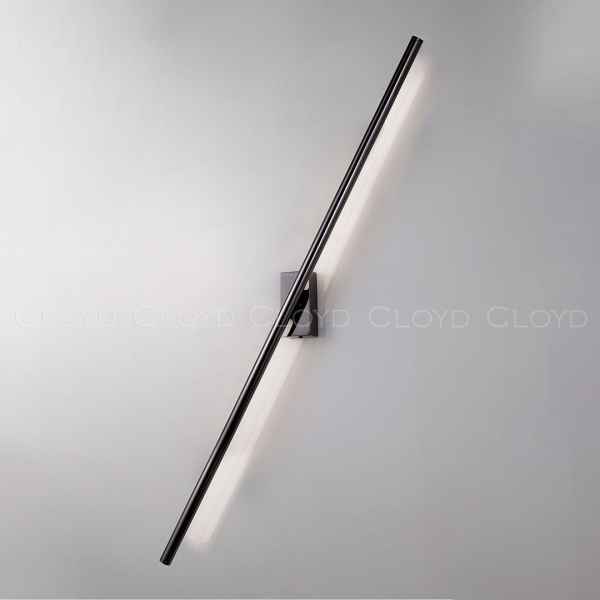 Бра Cloyd LINEAS-B W1 / выс. 100 см- 4000K - черный блестящий (арт.20456) от интернет-магазина IDODOM.RU