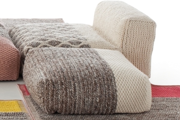 Пуф Mangas Space Plait Ivory от интернет-магазина IDODOM.RU