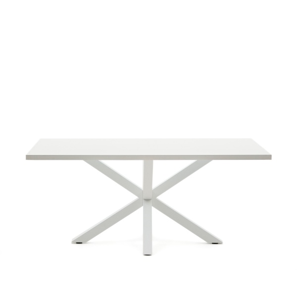 Стол белый лакированный Arya 180x100 от интернет-магазина IDODOM.RU