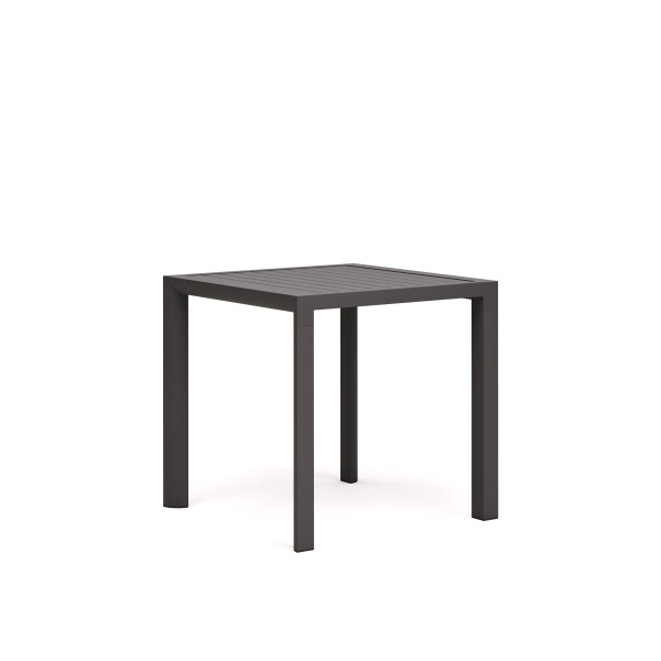 Culip Алюминиевый уличный стол с порошковым покрытием серого цвета 77 x 77 см от интернет-магазина IDODOM.RU