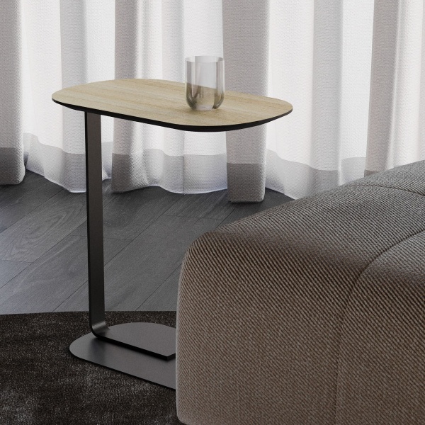 Журнальный столик приставной Side пластик эвкалипт от интернет-магазина IDODOM.RU