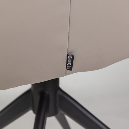 Полукресло Sofia, экокожа soft-touch, серый от интернет-магазина IDODOM.RU