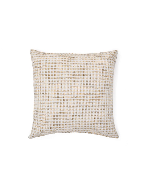 Чехол для подушки Sendan с бежевой окрашенной структурой 50 x 50 см от интернет-магазина IDODOM.RU