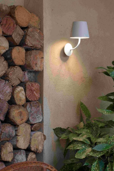 Уличное бра Toc белое от интернет-магазина IDODOM.RU