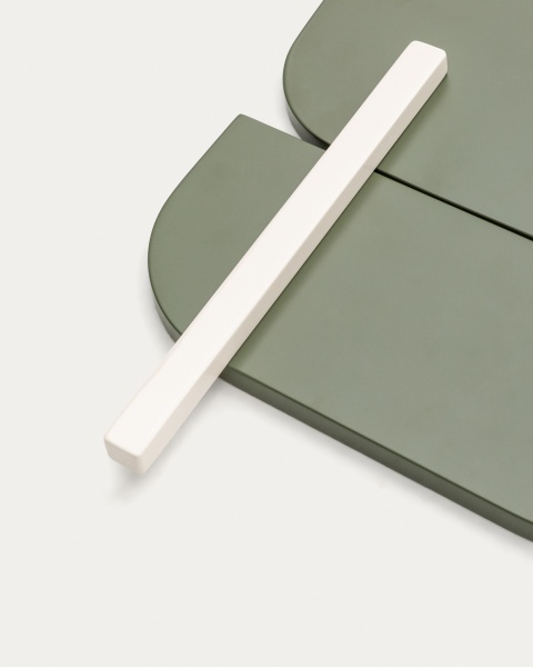 Настенная панель Danei бело-зеленая 65 x 60 см от интернет-магазина IDODOM.RU