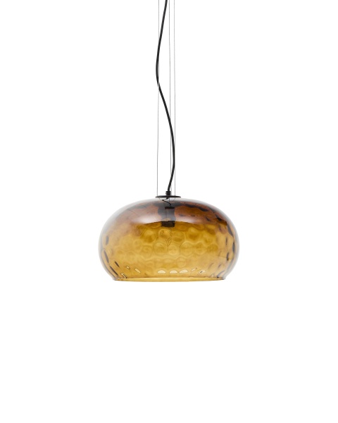 Подвесной светильник из коричневого стекла Balma, Ø 40 см от интернет-магазина IDODOM.RU