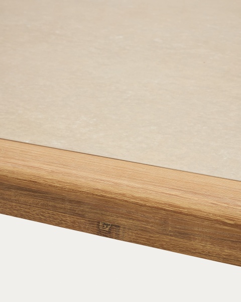 Better Стол уличный из полицемента и массива акации 200 x 90 см от интернет-магазина IDODOM.RU