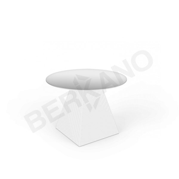 Стол Fame со стеклом Snow White