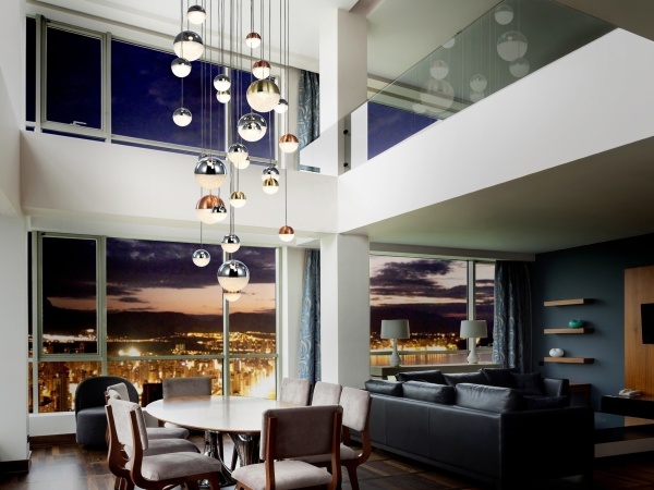 Подвесной светильник Sphere LED 27L Ø80 DIM BLUETOOTH ССТ цветной 500 см от интернет-магазина IDODOM.RU