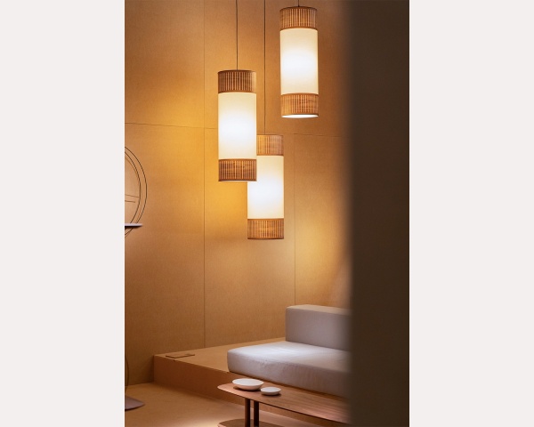 Подвесной светильник Tamiz орех от интернет-магазина IDODOM.RU