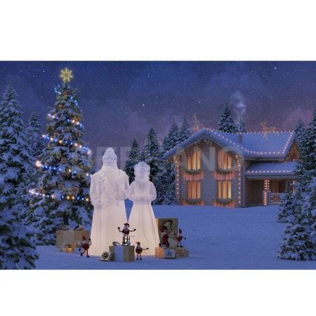 Светильник Снегурочка Snow White RGB от интернет-магазина IDODOM.RU