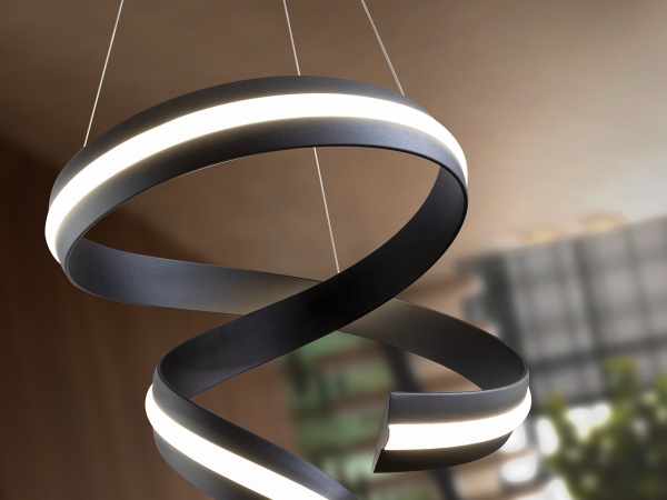 Amara Люстра вертикальная черный матовый от интернет-магазина IDODOM.RU