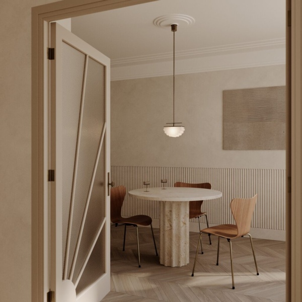 Подвесной светильник Gina 1L черный металл от интернет-магазина IDODOM.RU