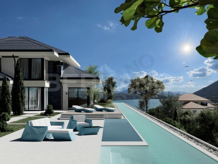 Шезлонг Quaro с подушками Black Granite, Navy от интернет-магазина IDODOM.RU