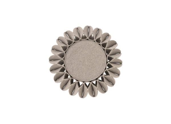 Пуф низкий Ruff Pouf Grey Ø100 от интернет-магазина IDODOM.RU