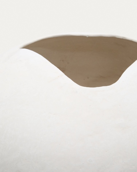 Mimun Ваза из папье-маше белого цвета, 49 см от интернет-магазина IDODOM.RU