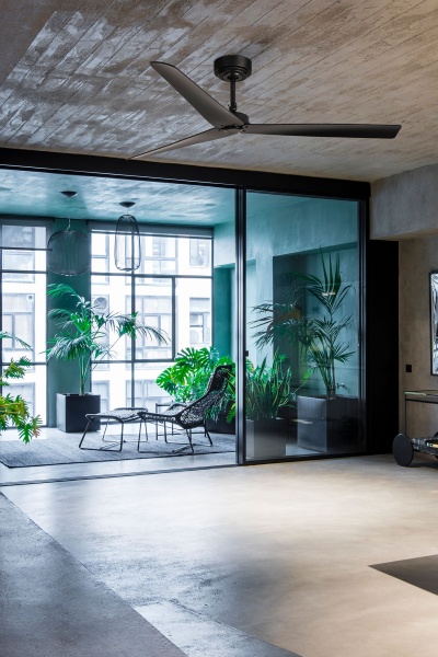 Потолочный вентилятор Milos черный от интернет-магазина IDODOM.RU