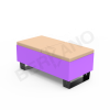 Скамейка Brick 120 Deep Violet, Sand