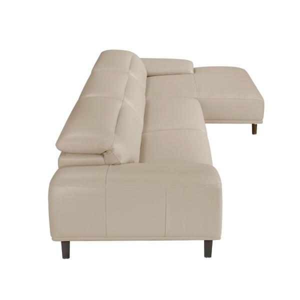 Угловой диван 6150/KF112-R-M5652 кожаный от интернет-магазина IDODOM.RU