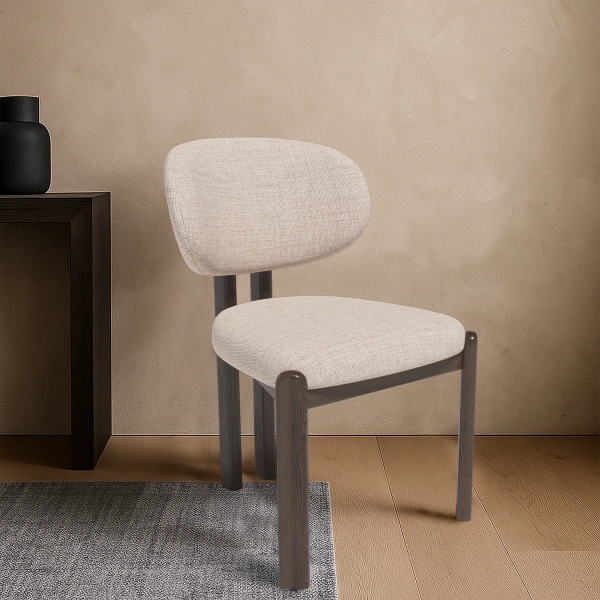 Стул Galloti, дуб патина, рогожка wellton 130 от интернет-магазина IDODOM.RU