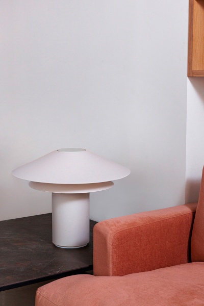 Настольная лампа SHAN бежевая 1xE27 от интернет-магазина IDODOM.RU