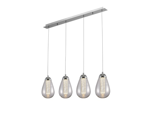 Подвесной светильник Taccia 4L LED хром от интернет-магазина IDODOM.RU