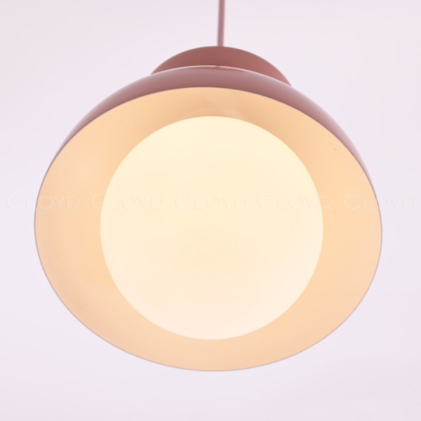 Подвесной светильник Cloyd ERMA-A P1 / Ø20 см - коралловый (арт.11340) от интернет-магазина IDODOM.RU