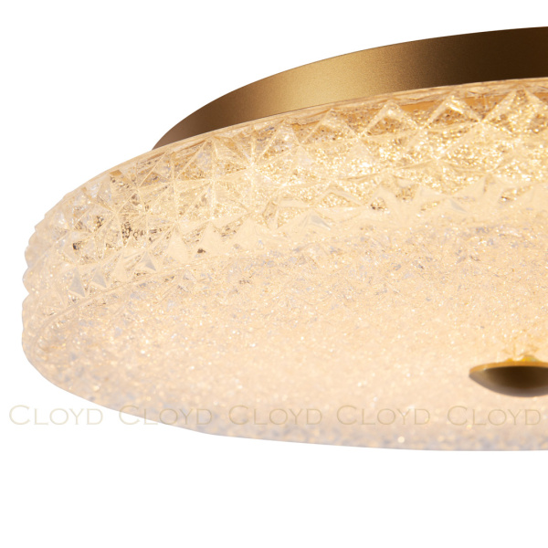 Потолочный светильник Cloyd ACRUX FM1 / ø40 см - золото (арт.10875) от интернет-магазина IDODOM.RU
