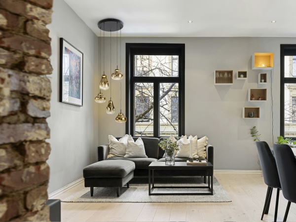 Aledis Люстра 5L черно-золотой от интернет-магазина IDODOM.RU