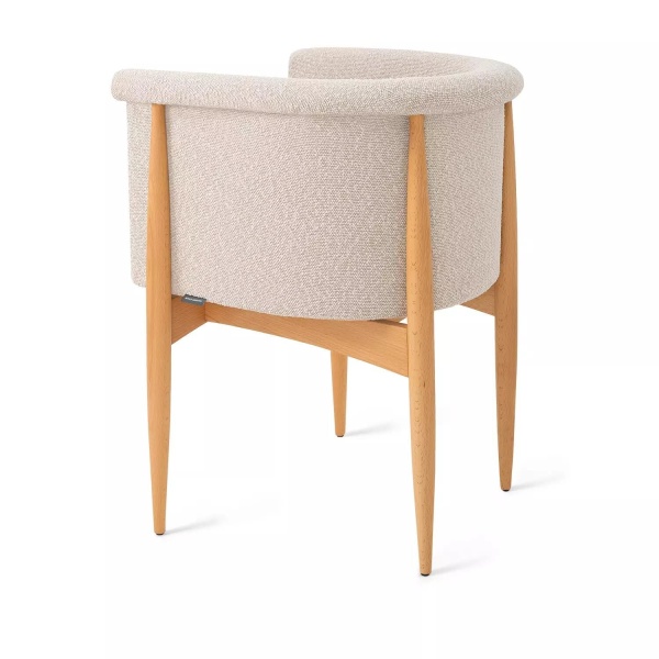 Полукресло Borgese, бук натуральный, бежевый от интернет-магазина IDODOM.RU