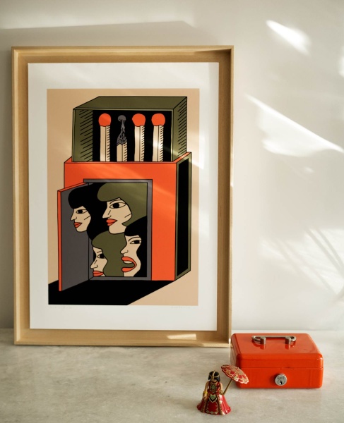 Постер MUJERES X MUJERES Amigas 42*60 от интернет-магазина IDODOM.RU