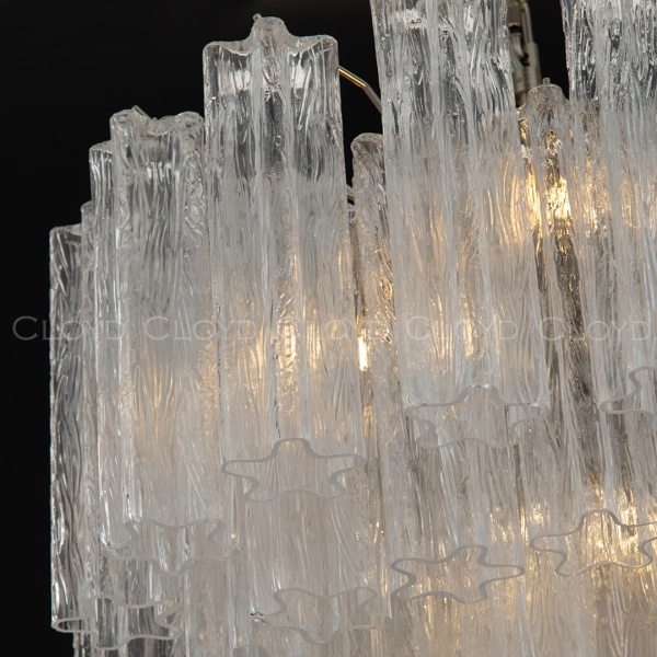 Люстра Cloyd ANNO-D C7 / Ø58 см - хром - прозрачн.стекло (арт.11650) от интернет-магазина IDODOM.RU