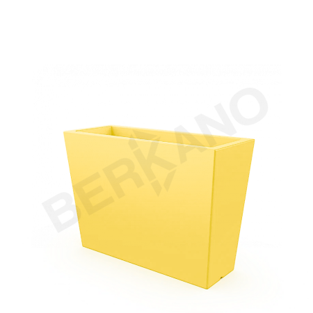 Кашпо Trapezio 70H DB Yellow