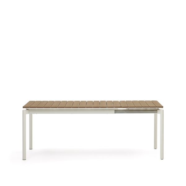 Canyelles Уличный раздвижной стол белый 140 (200) x 90 см от интернет-магазина IDODOM.RU