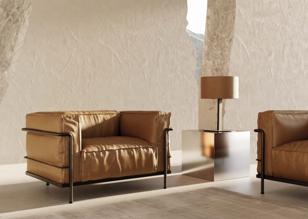 Настольная лампа Rems оранжевая кожа от интернет-магазина IDODOM.RU