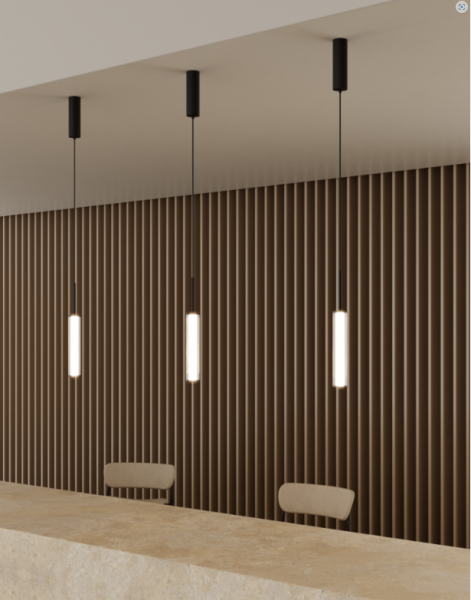 Подвесной светильник Ison 1L черный от интернет-магазина IDODOM.RU