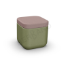 Пуф Grace темно-зеленого цвета, аксессуар кофейного цвета