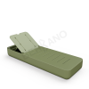Шезлонг Grace темно-зеленого цвета