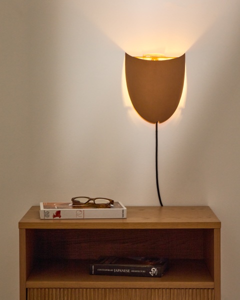 Настенный светильник Nibla из металла с терракотовым эффектом от интернет-магазина IDODOM.RU