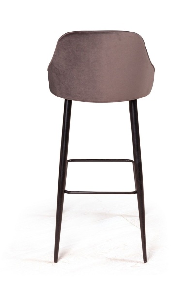 Стул барный Neo, бархат коричневый 12 от интернет-магазина IDODOM.RU