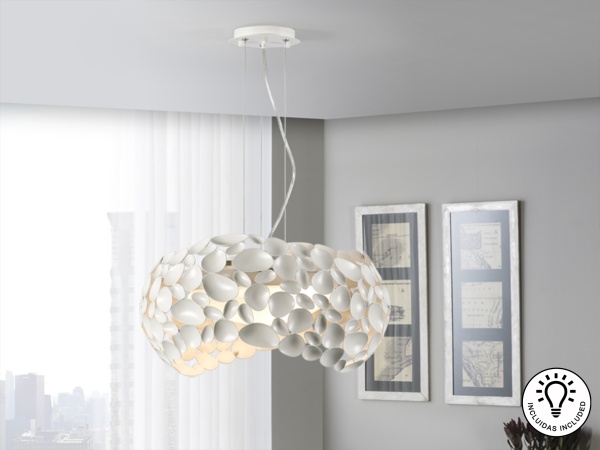 Подвесной светильник Narisa Ø47 5L белый от интернет-магазина IDODOM.RU