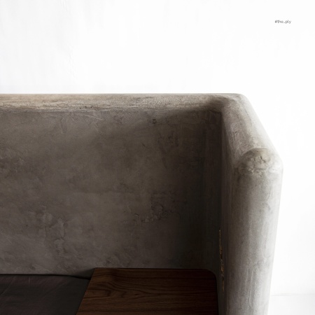 Кровать Stone_B2M с П-образным изголовьем и тумбочками от интернет-магазина IDODOM.RU