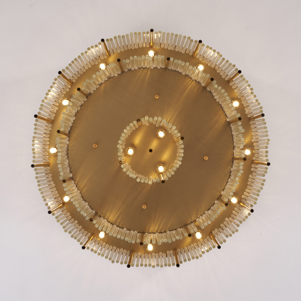 Потолочный светильник Cloyd CARTEL-A FM15 / ø65 см - латунь (арт.10636) от интернет-магазина IDODOM.RU