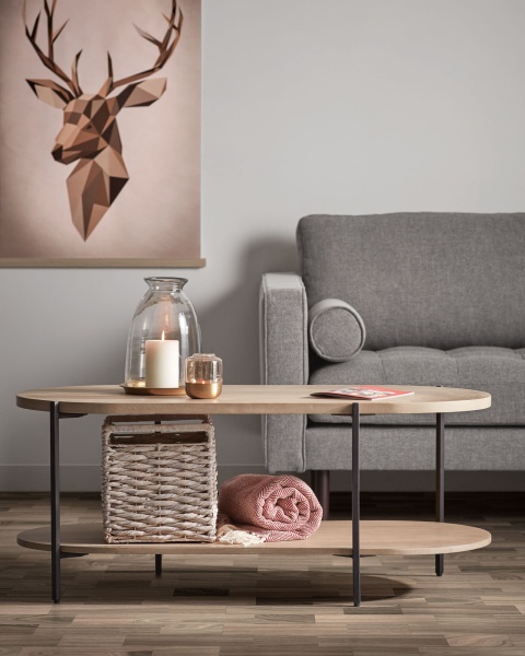 Плетеная корзина Woody белая от интернет-магазина IDODOM.RU