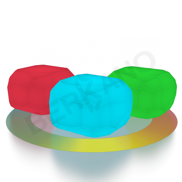 Светильник Polysquare 55 Snow White RGB ACC