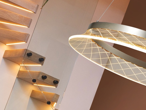 Подвесной светильник Sendra Ø59 хром 26.5W от интернет-магазина IDODOM.RU