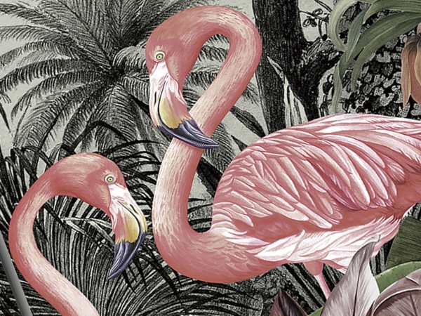 Фотография-триптих на стекле Flamencos 180x120 от интернет-магазина IDODOM.RU